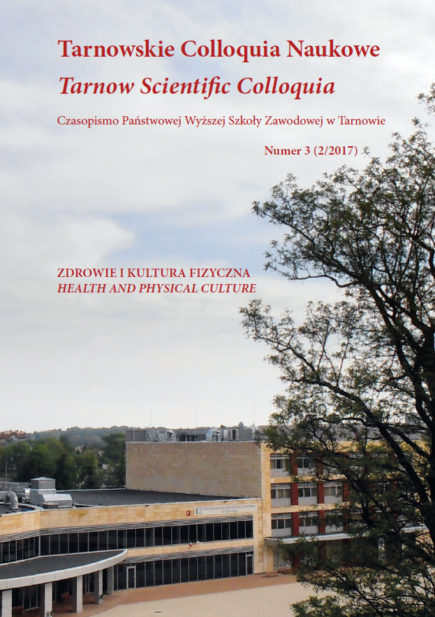 					View Vol. 2 No. 3 (2017): Tarnow Scientific Colloquia: Health and Physical Culture
				